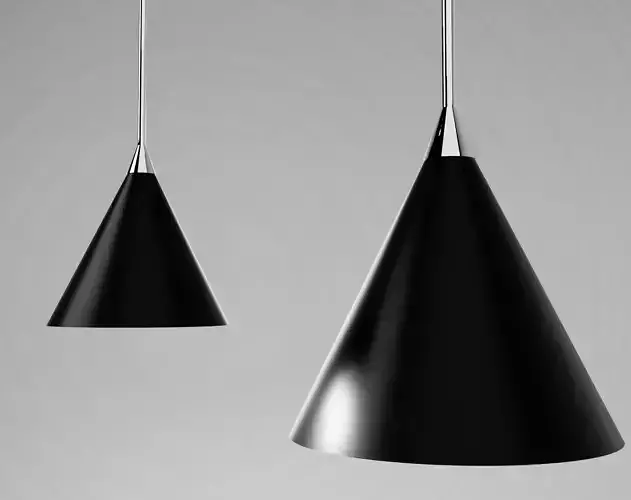 triagle lamp  Free 3D model