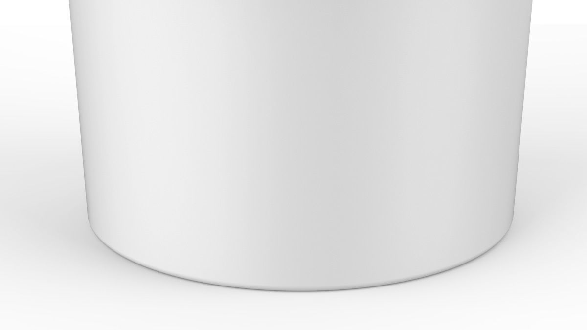 Ice Cream Cup 3D Model Low-poly 3D model_2