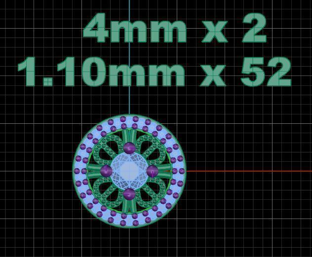 Charm - Pandora 3D print model_3