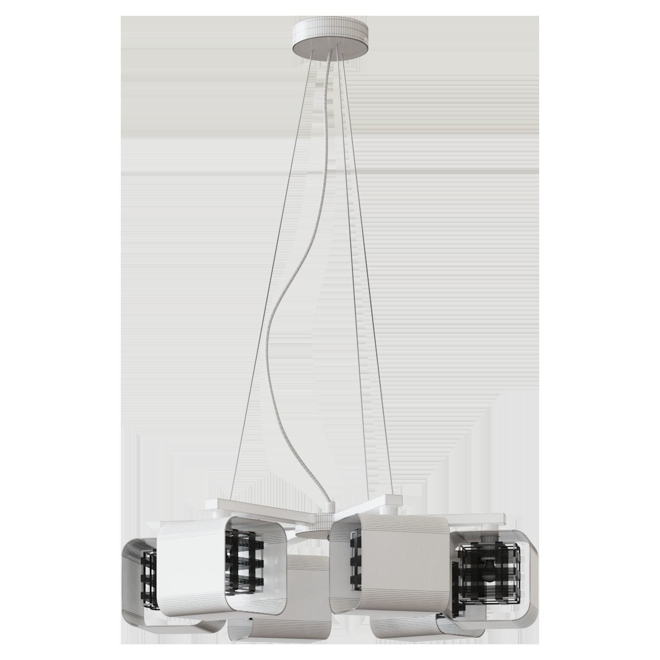  Kovacs 6 Light 1 Tier Chandelier from the Jewel Box Collection 3D model_3