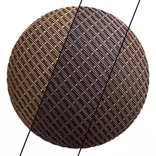 Wicker materials 16- PBR 4k by Sbsar