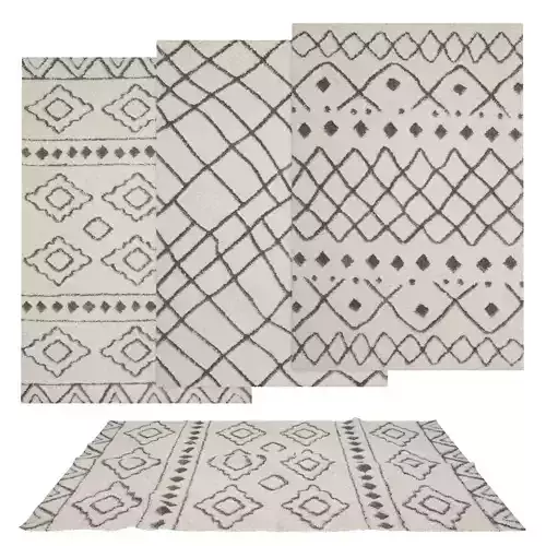 Rugs No 160 Low-poly 3D model