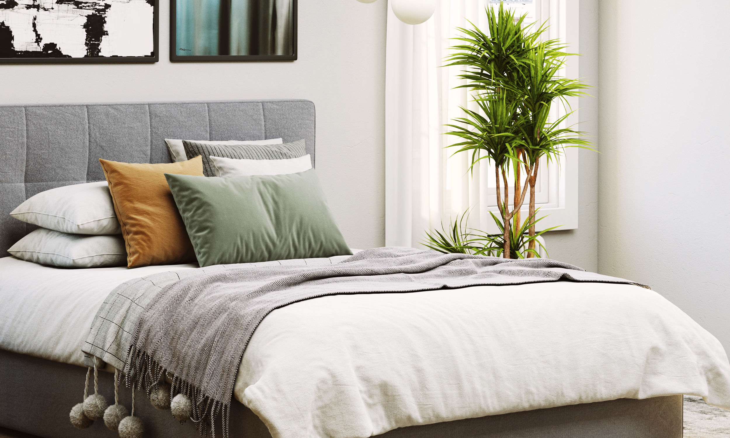 Scene Bardo Bed 3D model_5