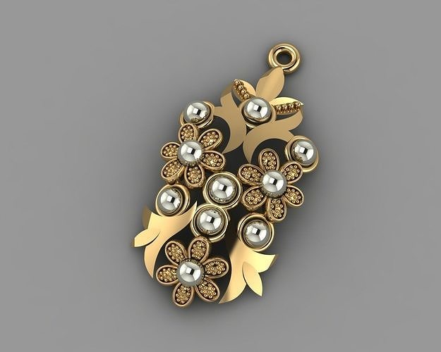Dorica - Pendant 3D print model