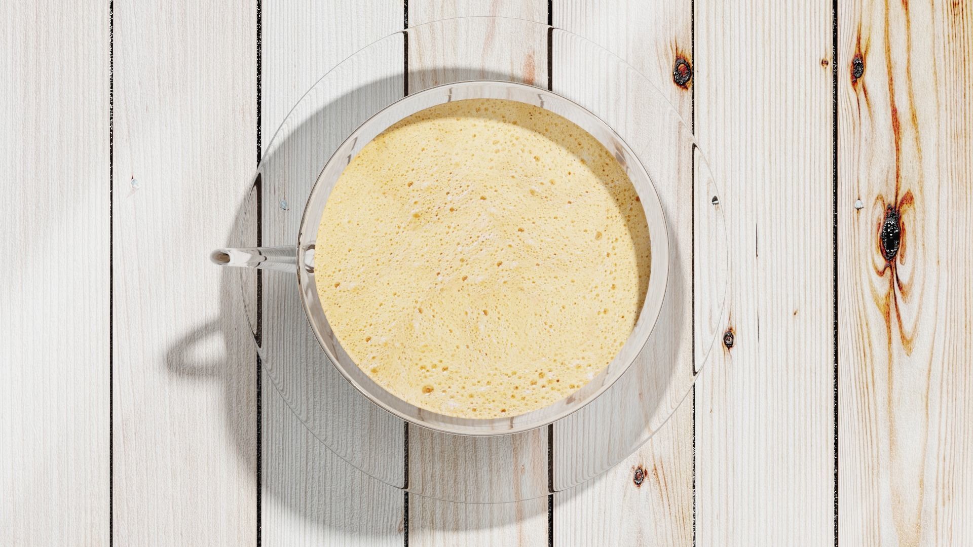 Nescafe cup Low-poly 3D model_2