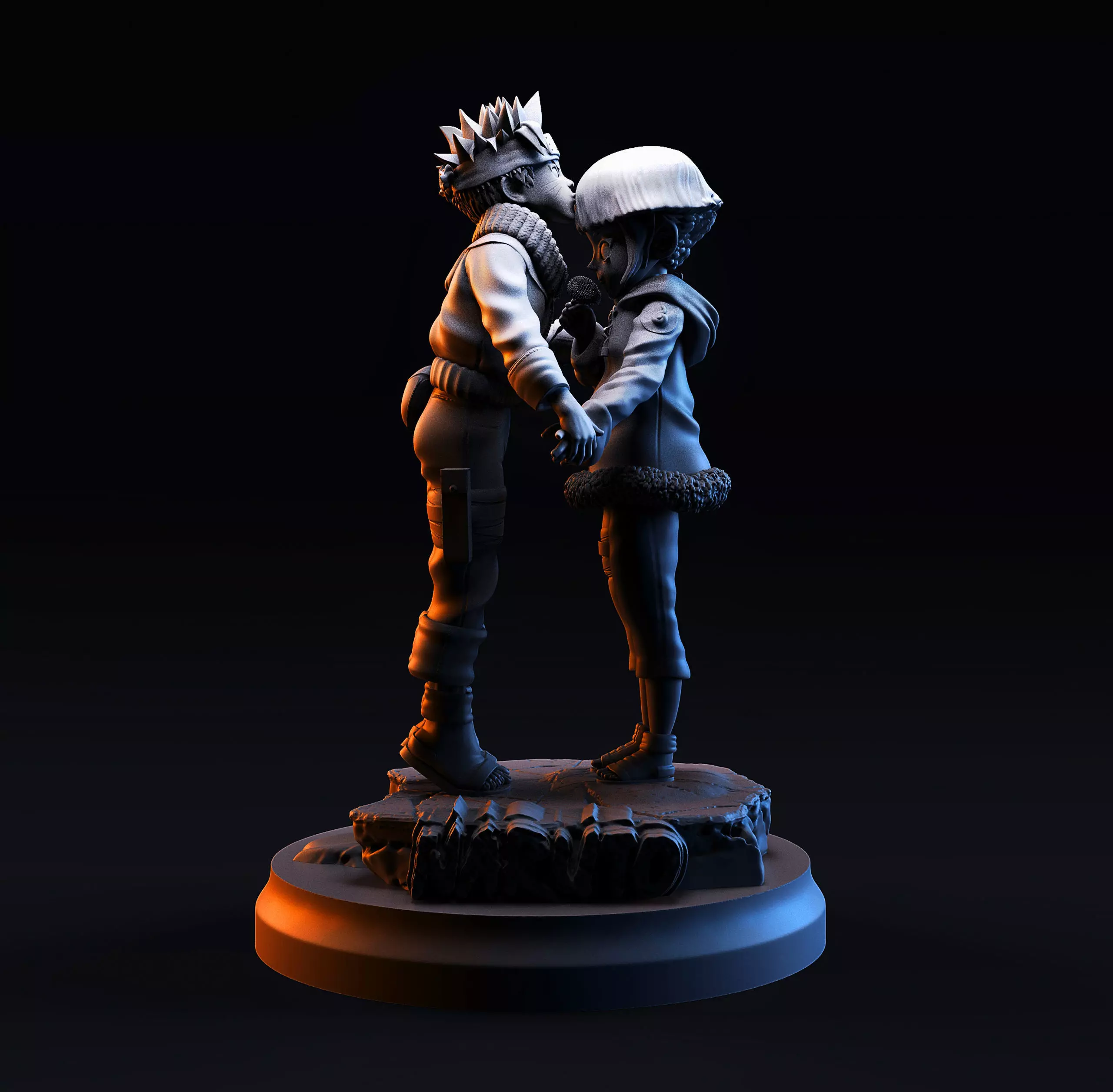 Hinata Uzumaki 3D print model_0