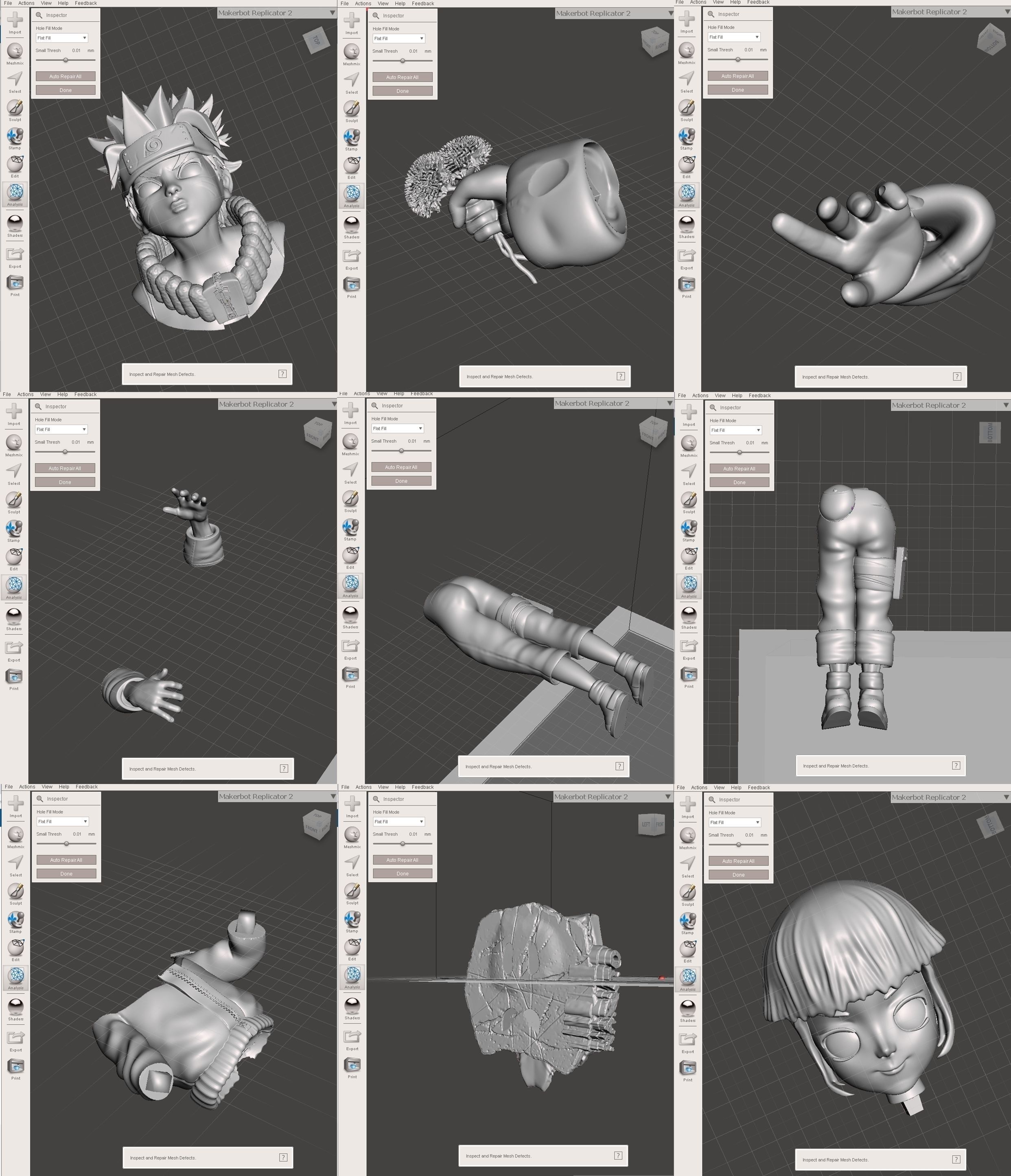 Hinata Uzumaki 3D print model_5