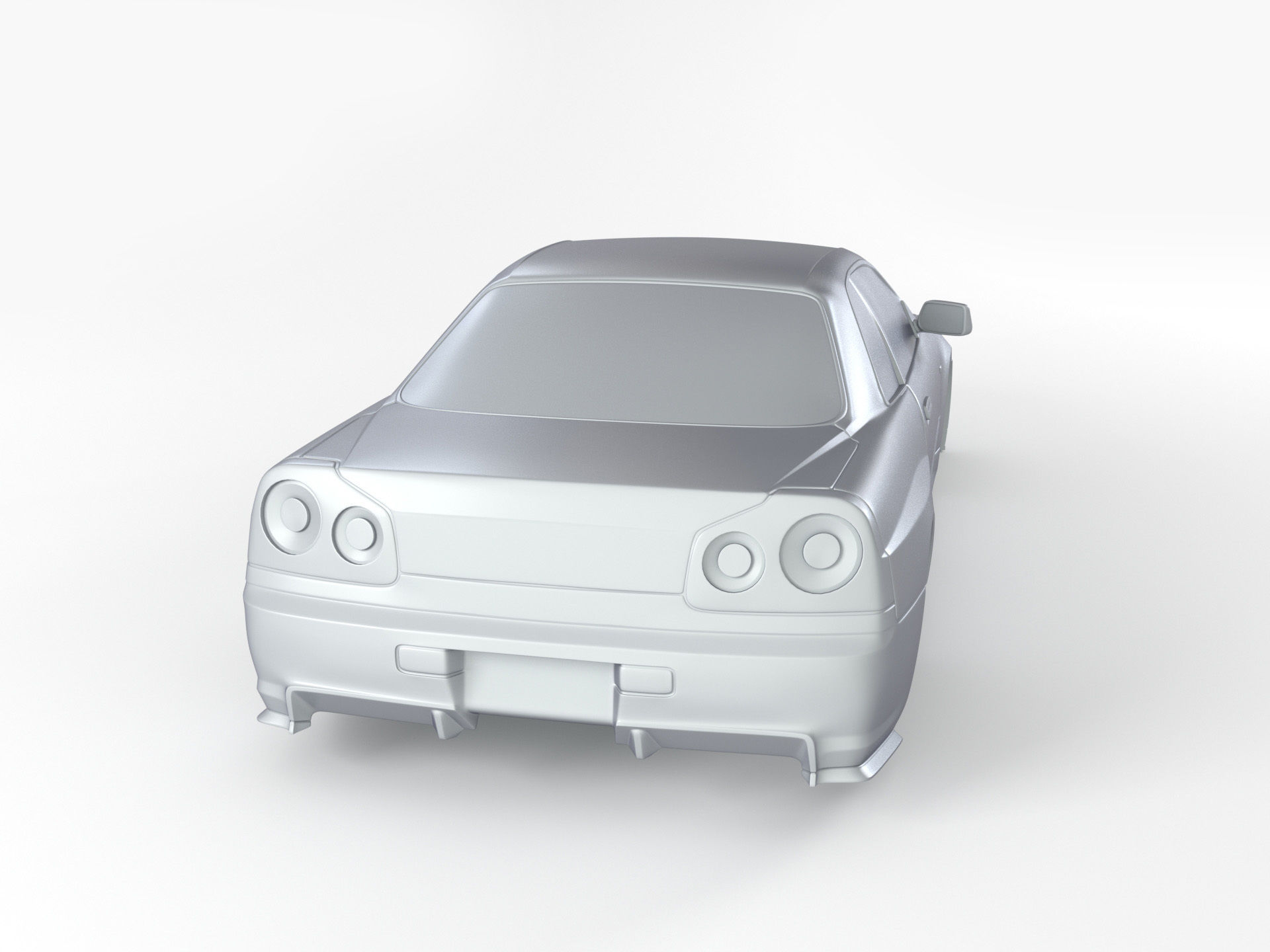 Nissan Skyline Body RC 3D print model_5