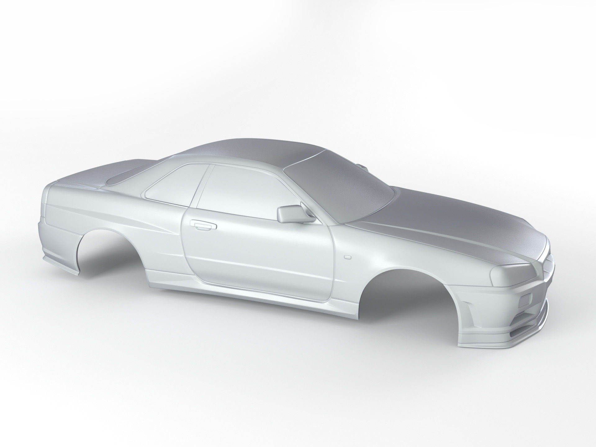 Nissan Skyline Body RC 3D print model_6