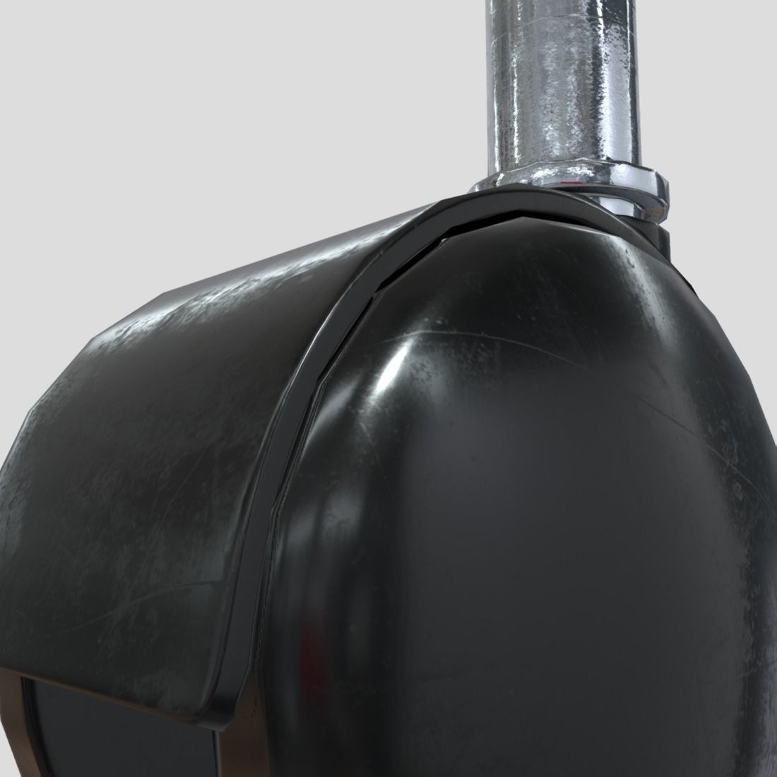 Trolley Wheel Low-poly 3D model_13