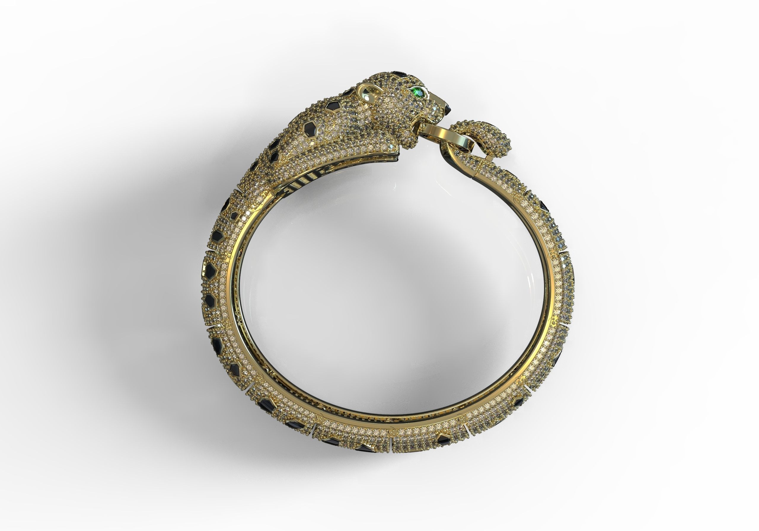 bracelet jewelry 3D print model_2