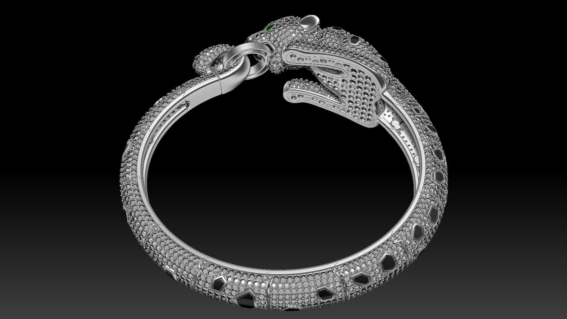 bracelet jewelry 3D print model_3