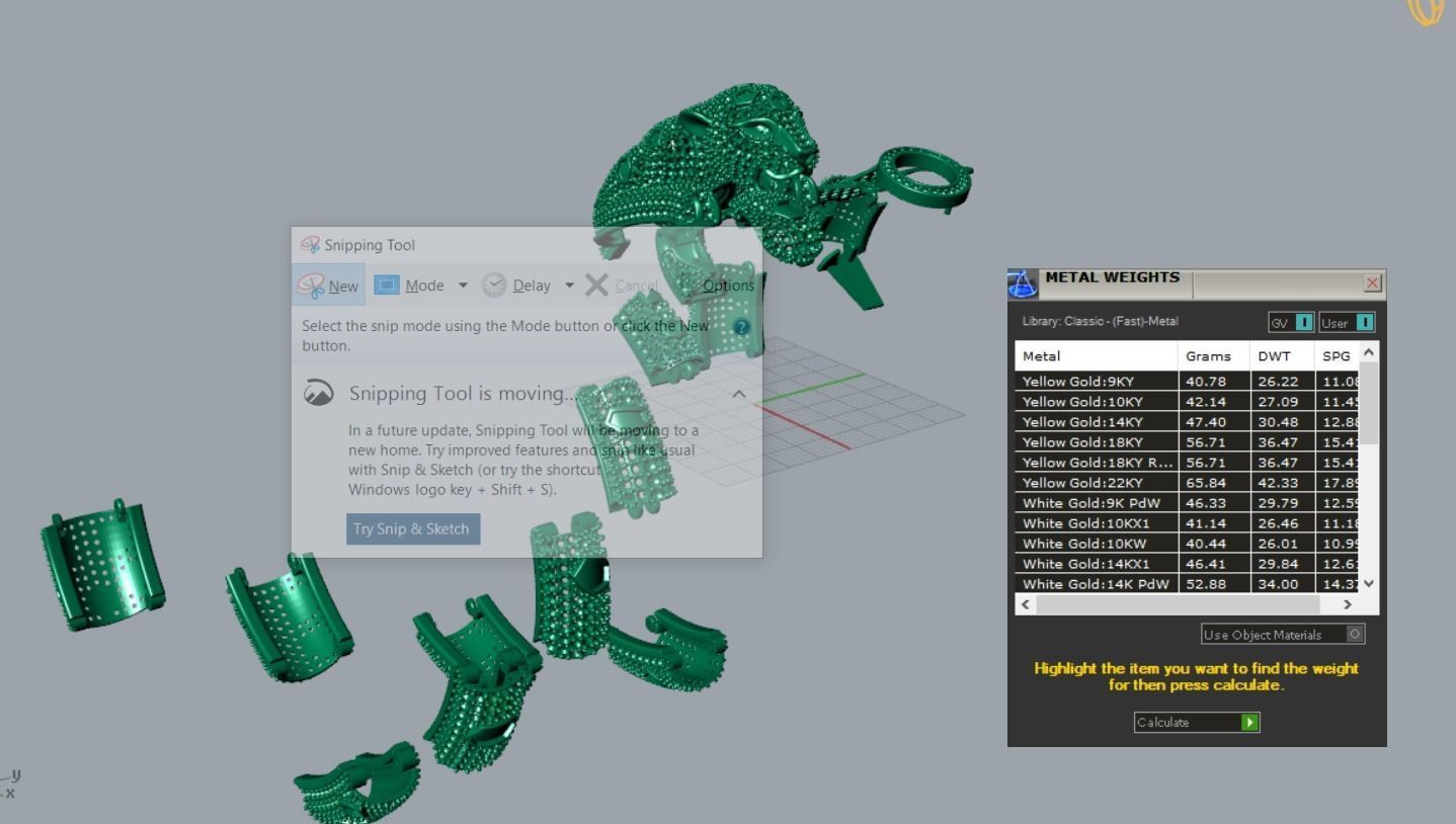 bracelet jewelry 3D print model_7