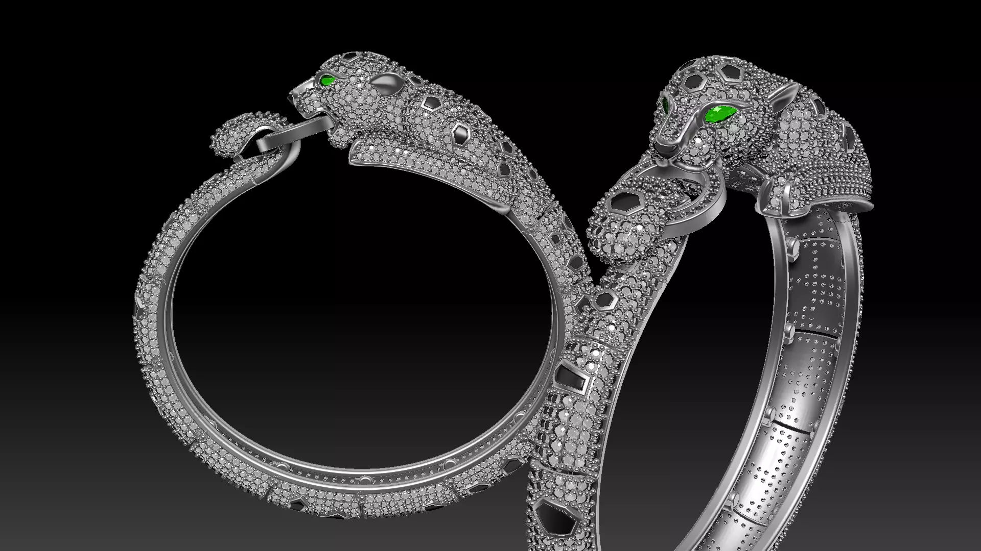 bracelet jewelry 3D print model_0