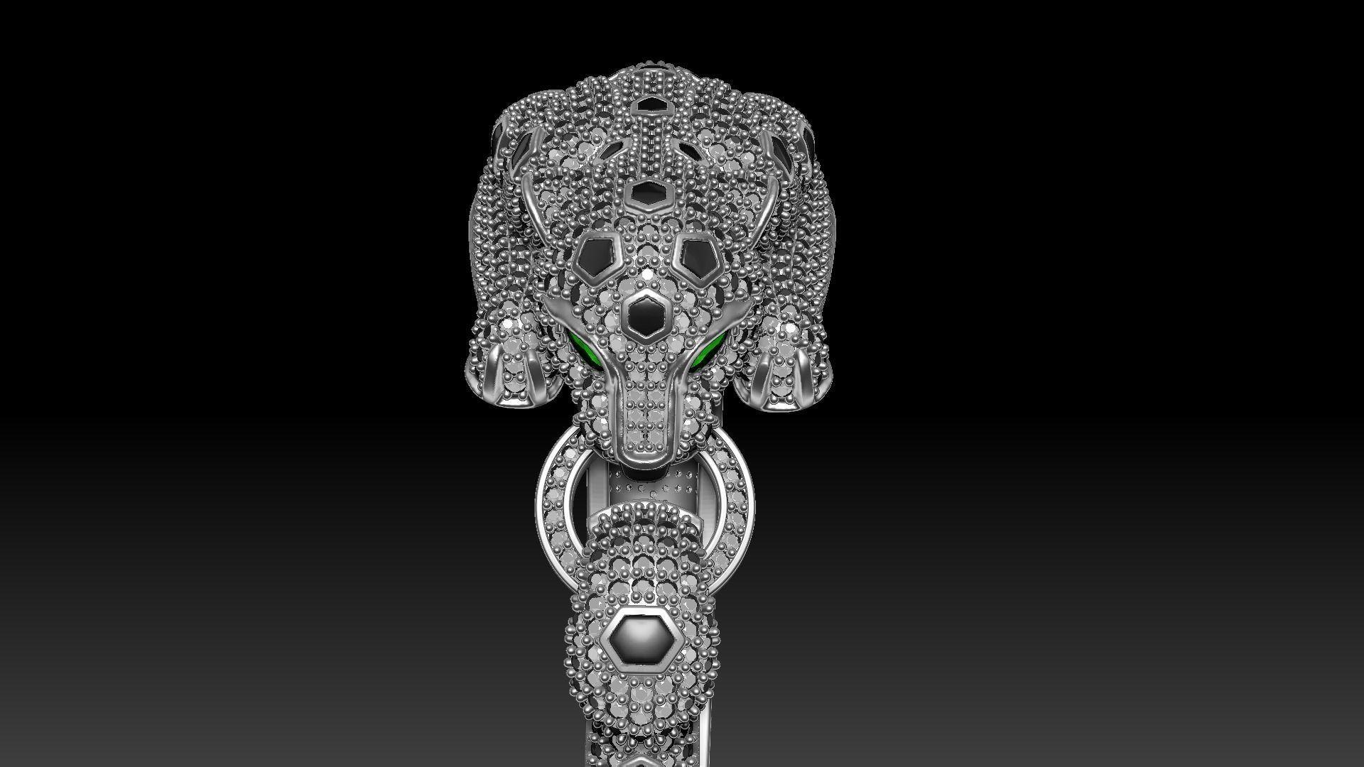 bracelet jewelry 3D print model_4
