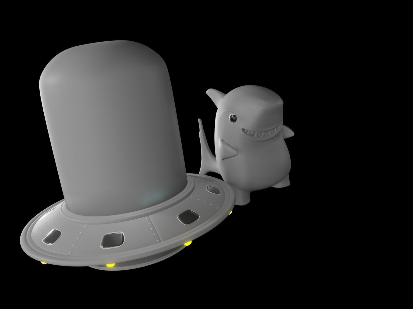 CUTE ALIENS E MONSTERS - friends 3D print model_3
