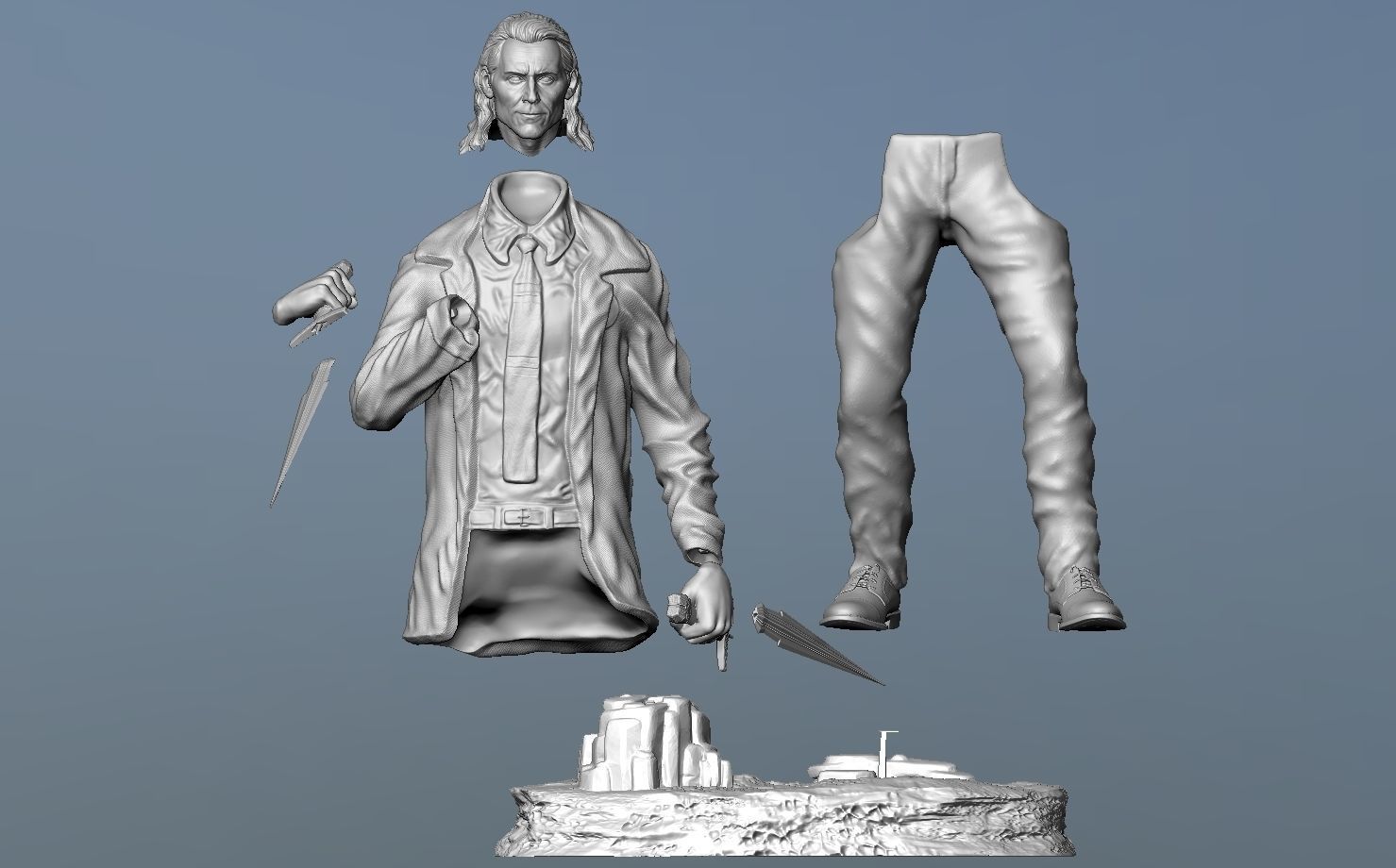 Loki Variant - DisneyPlus Version 3D print model_25