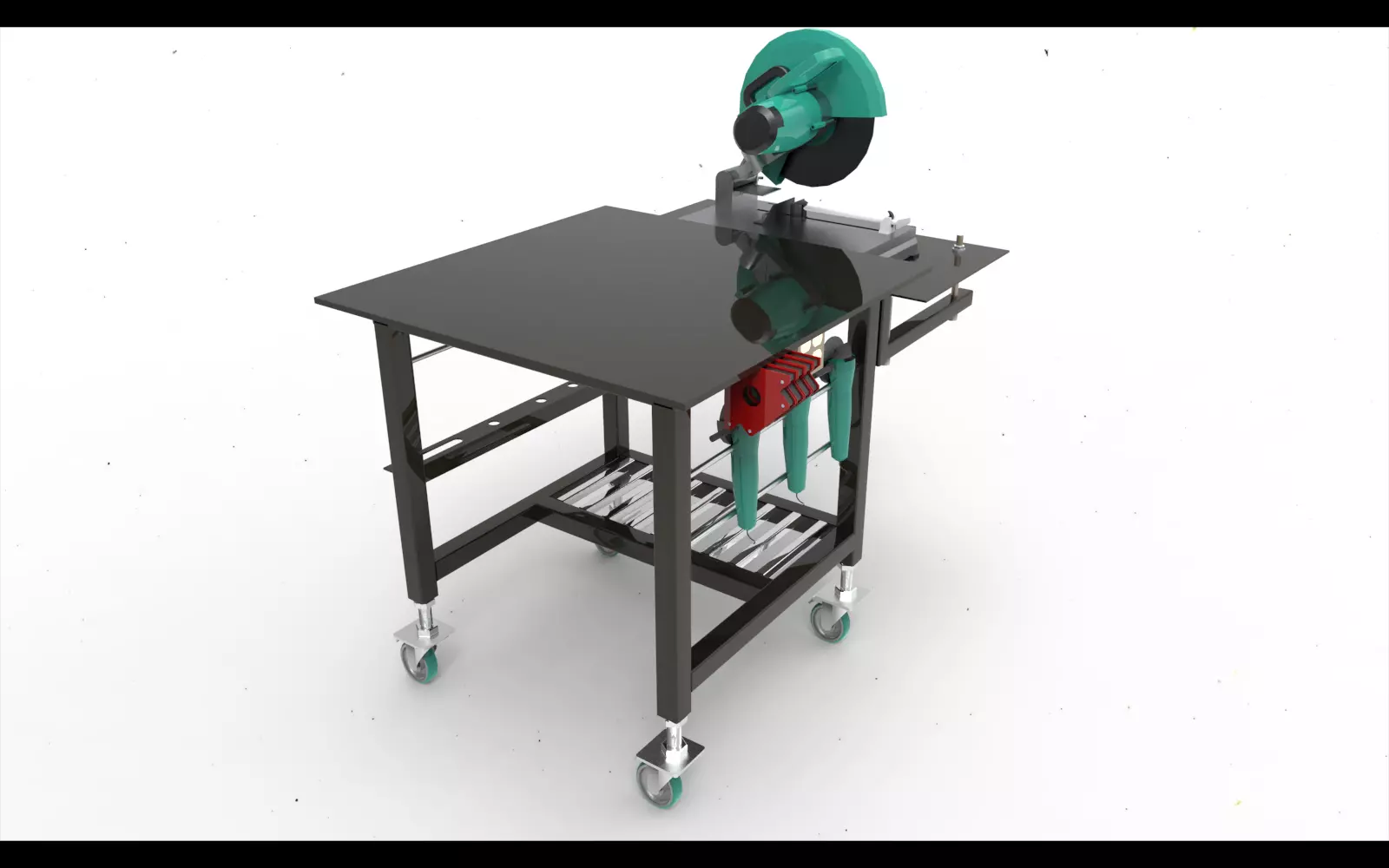 Welding Table 3D model_0