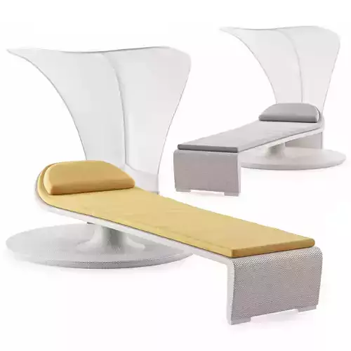 Summer Cloud Beach Chair Dedon 3D model
