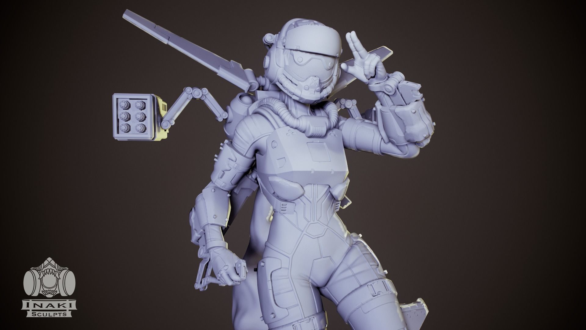 Valkyrie - Apex Legends 3D print model_3