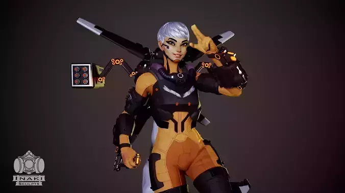 Valkyrie - Apex Legends 3D print model