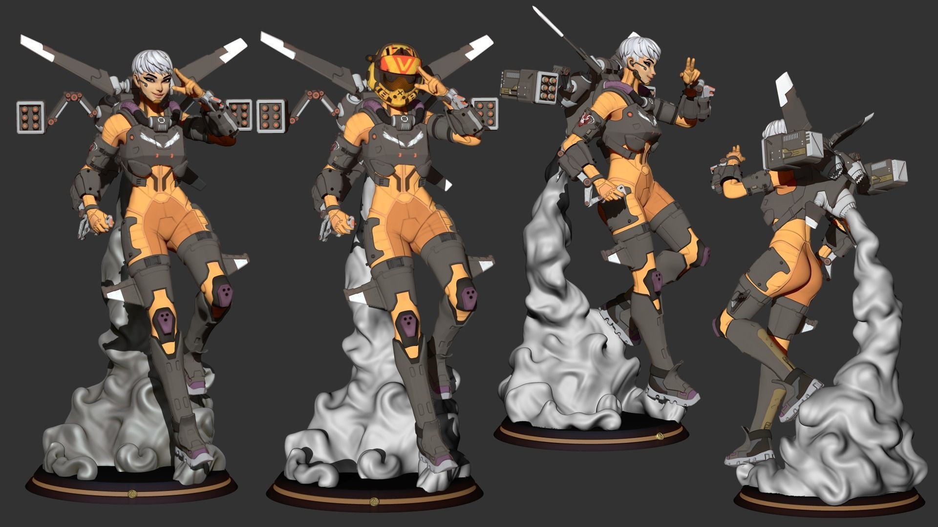 Valkyrie - Apex Legends 3D print model_5