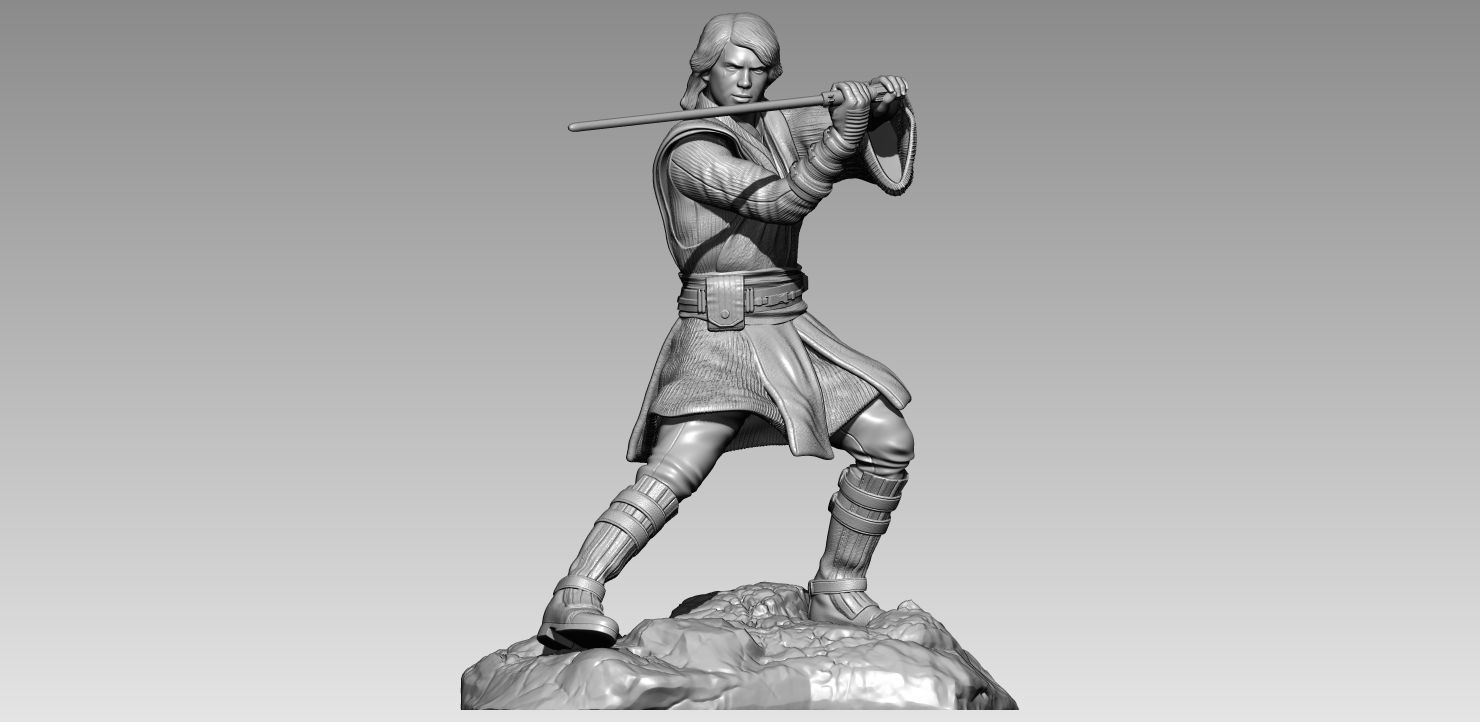 Anakin Skywalker 3D print model_1
