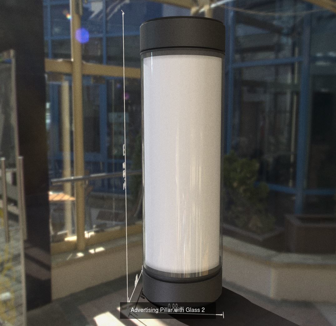 Big Advertising Material Package 3D Model Collection_59