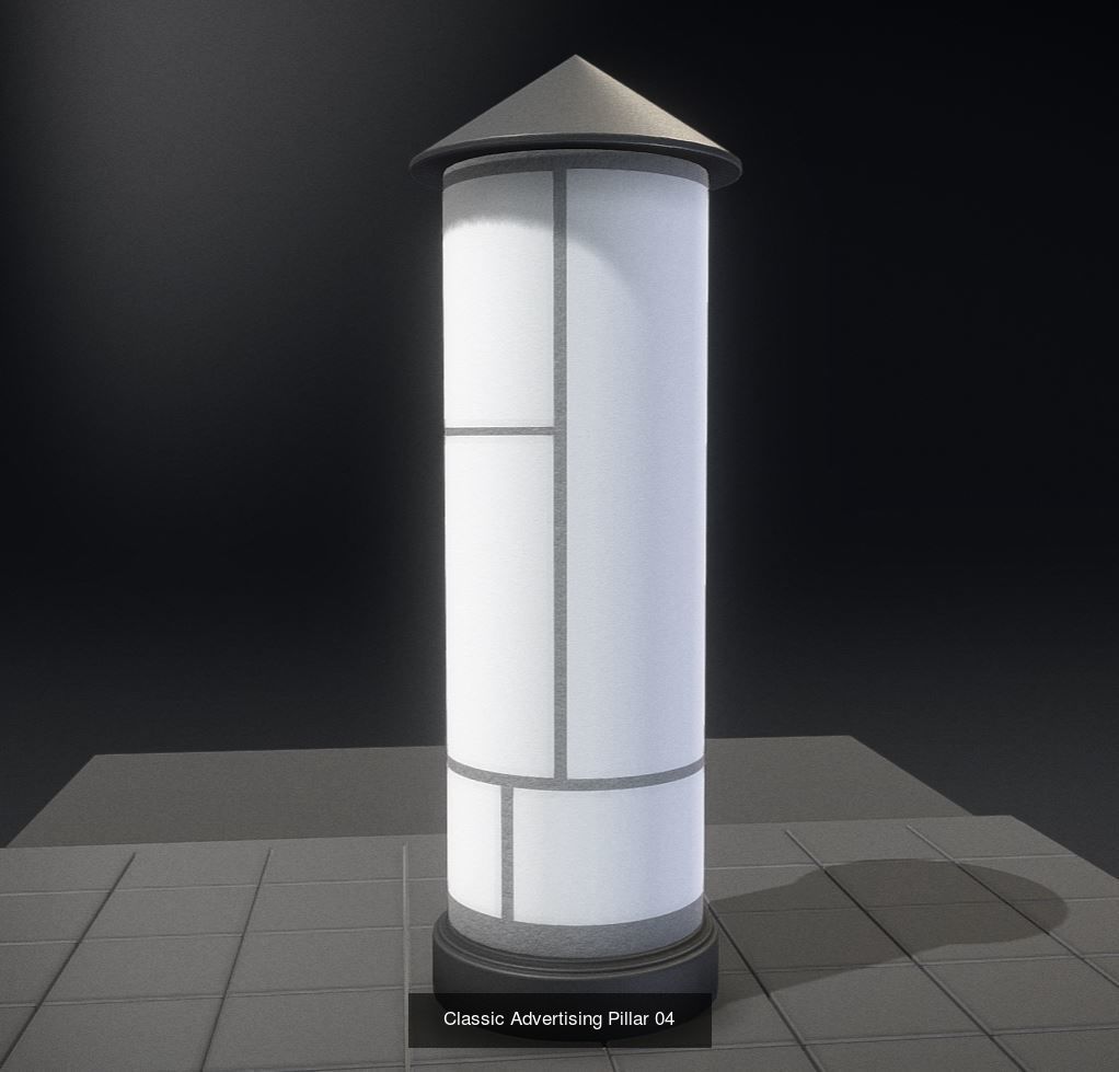 Big Advertising Material Package 3D Model Collection_38