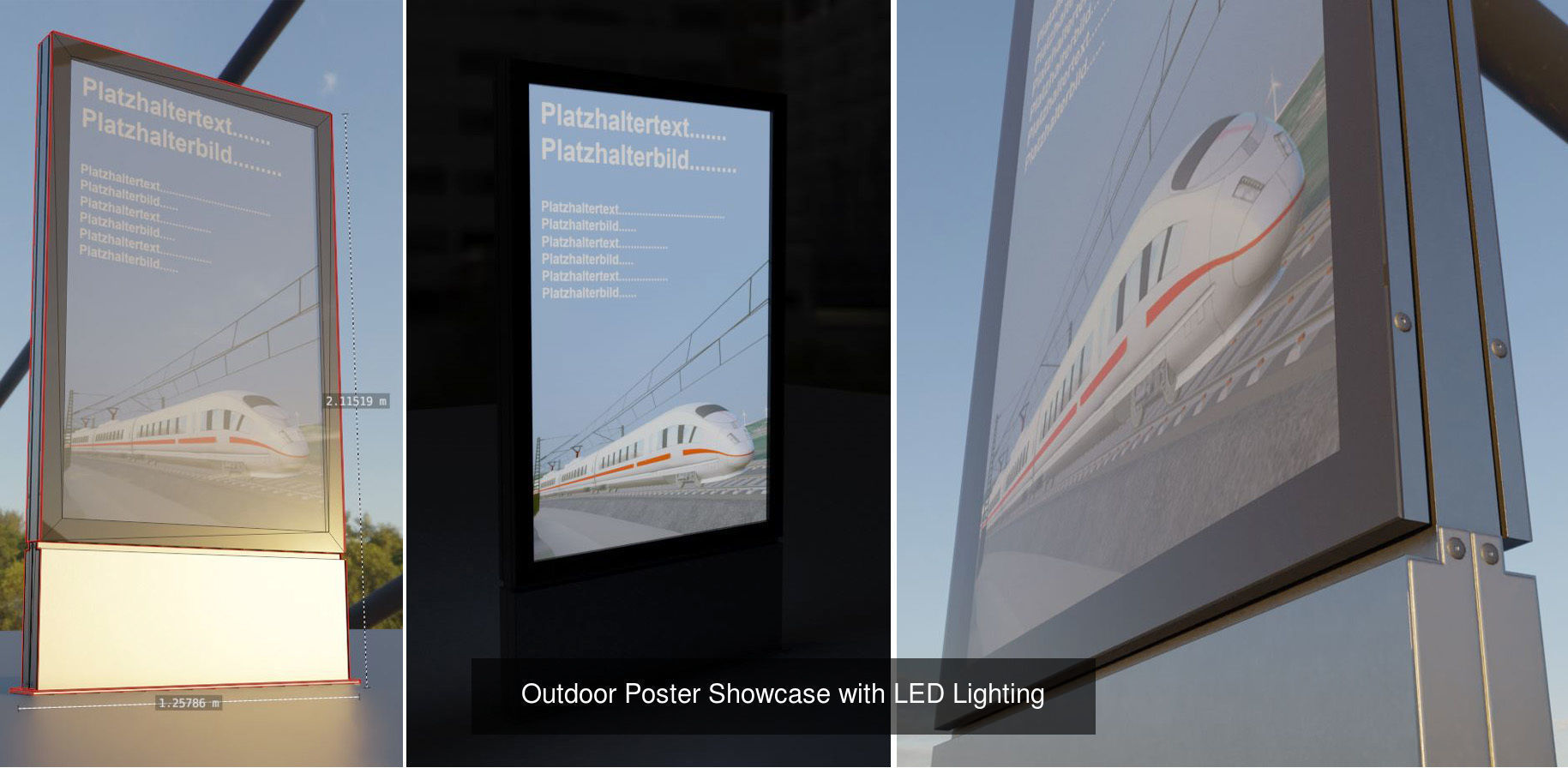 Big Advertising Material Package 3D Model Collection_45