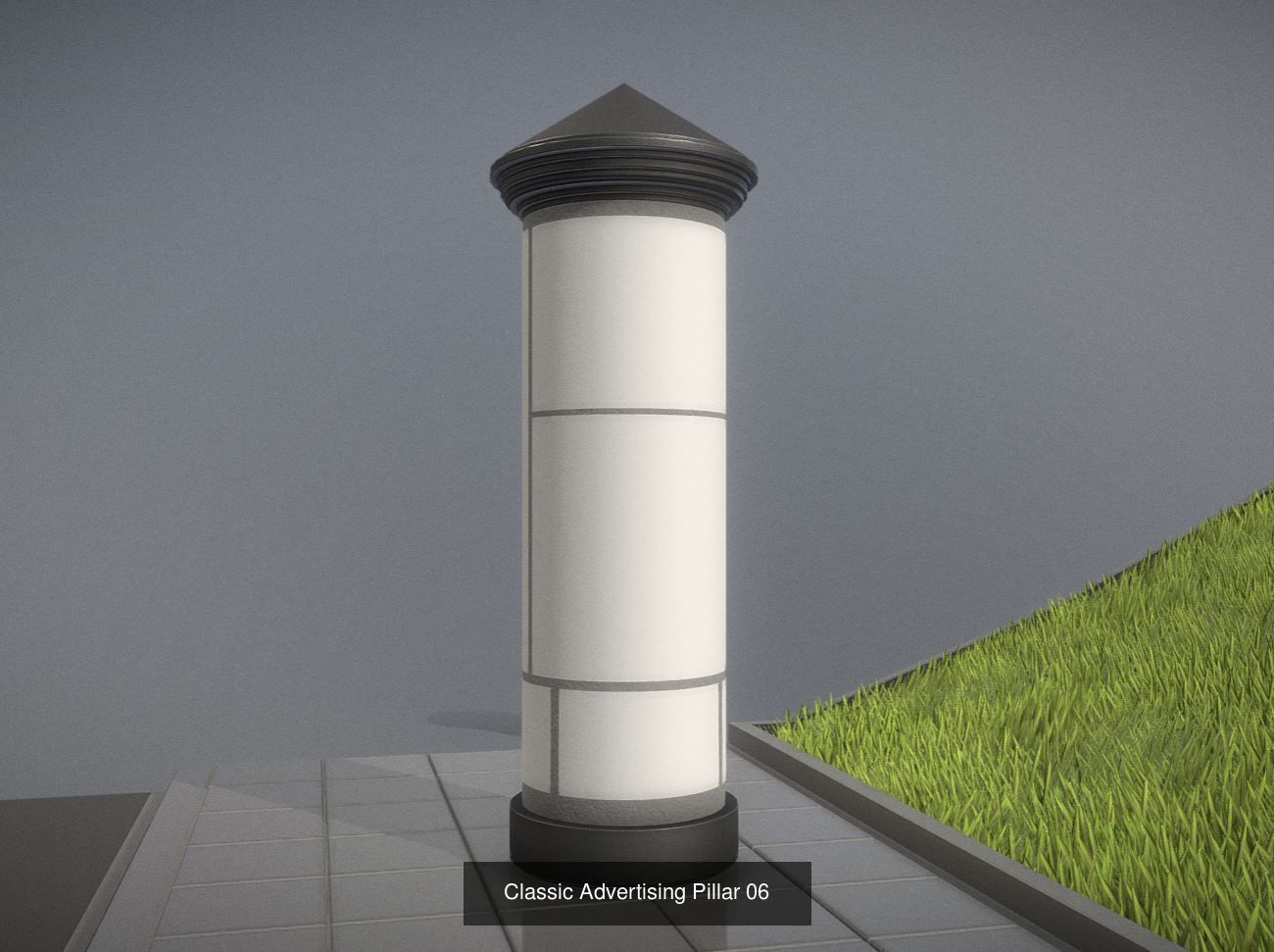 Big Advertising Material Package 3D Model Collection_40