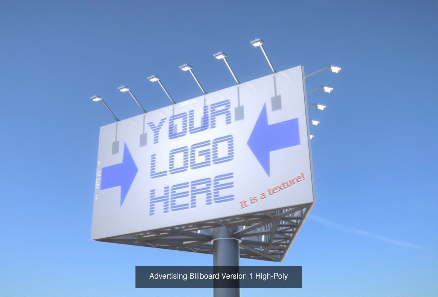 Big Advertising Material Package 3D Model Collection_26