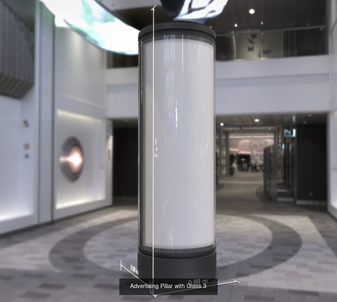 Big Advertising Material Package 3D Model Collection_58