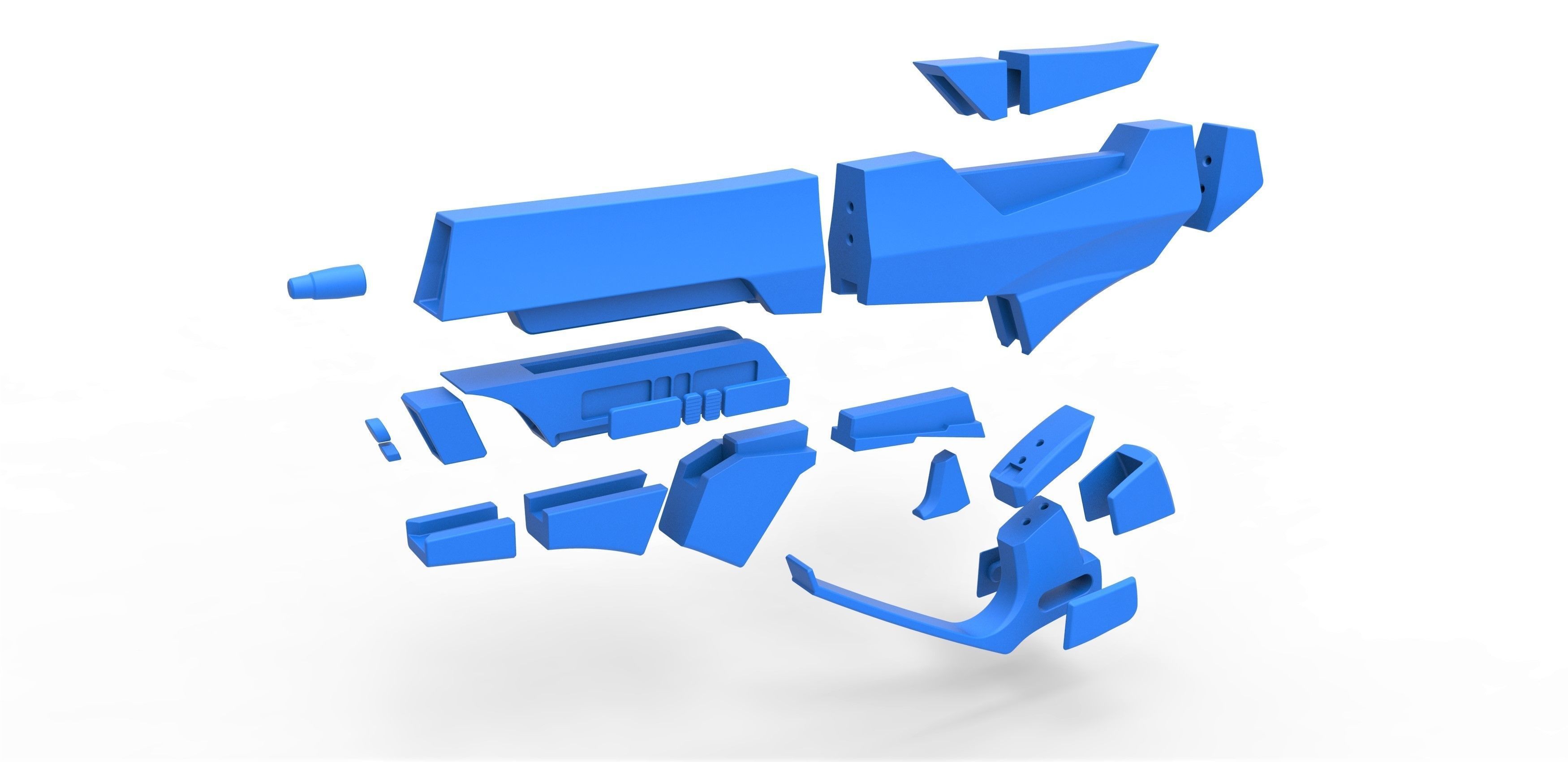 Maquis Rifle from Star Trek DSP and Voyager 3D print model_23