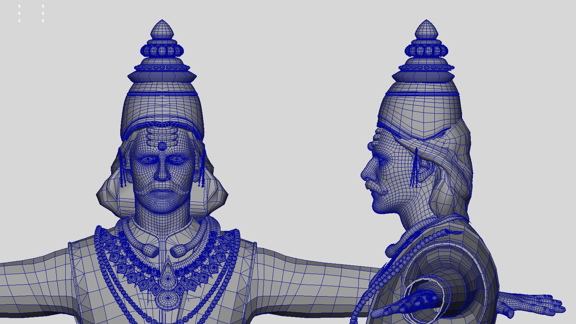 king  man india 3D model_8