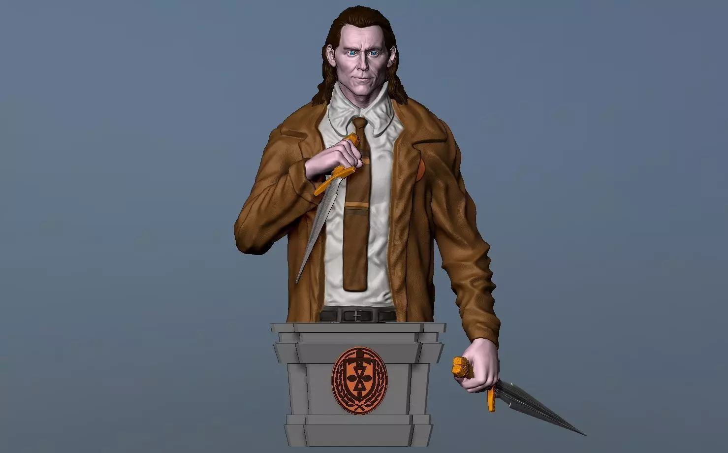 Loki Variant Bust - DisneyPlus Version 3D print model