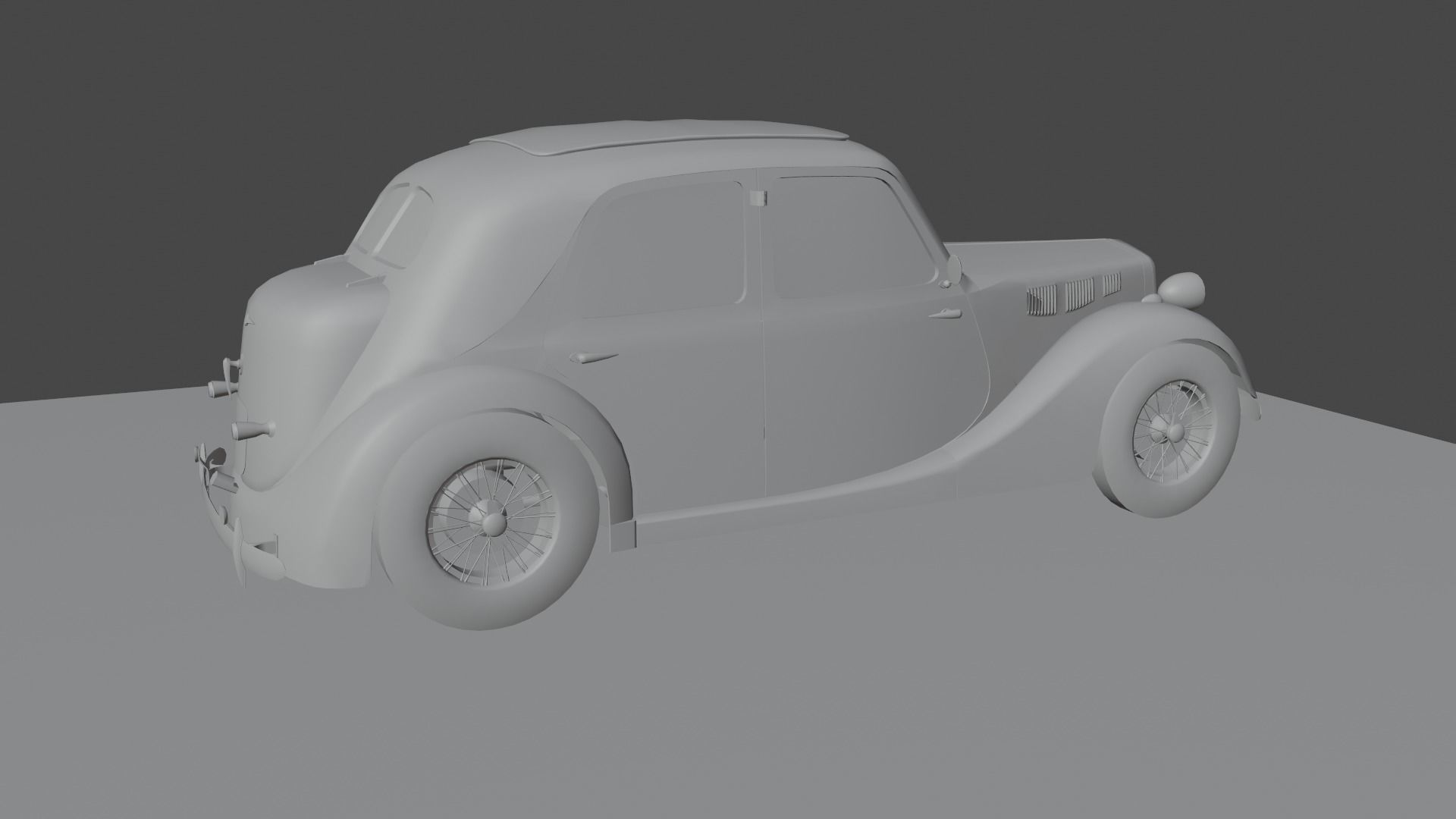 Renault Celtaquatre Low-poly 3D model_30