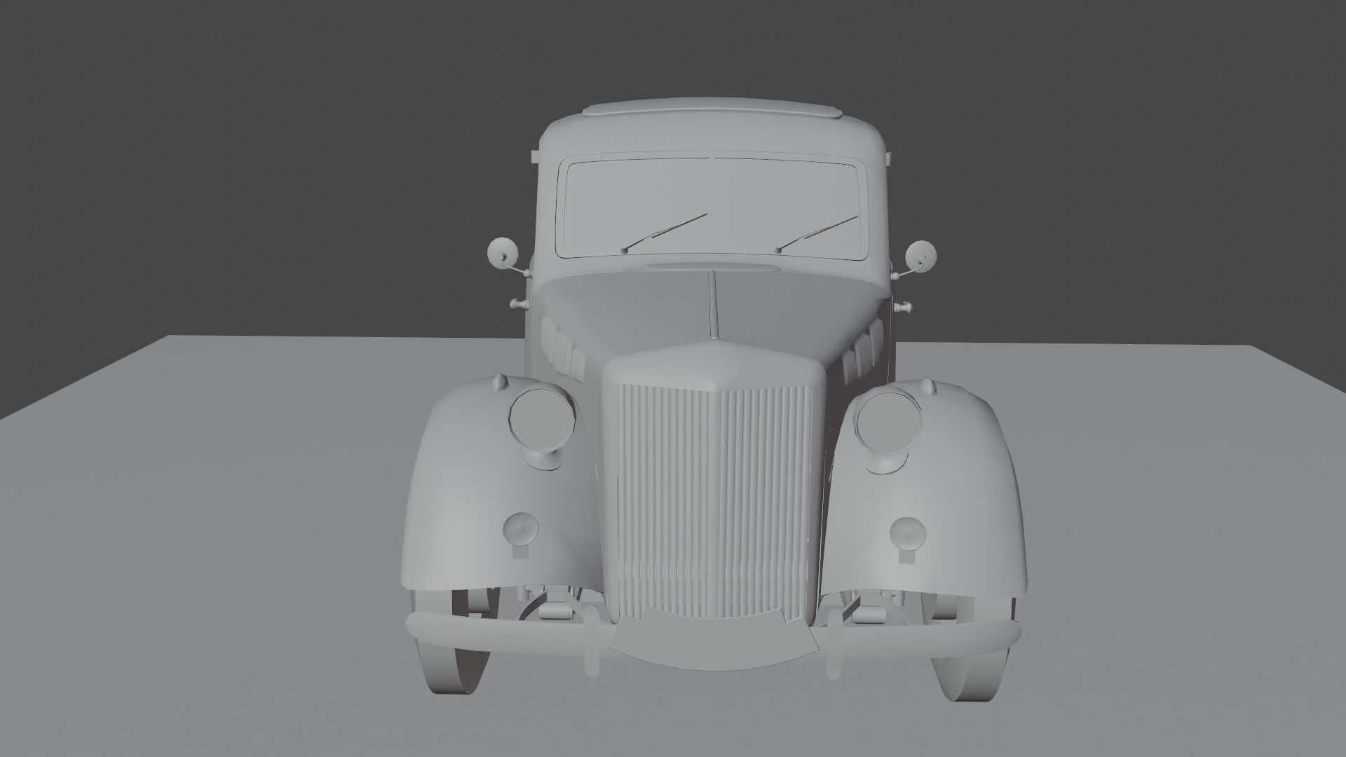 Renault Celtaquatre Low-poly 3D model_39