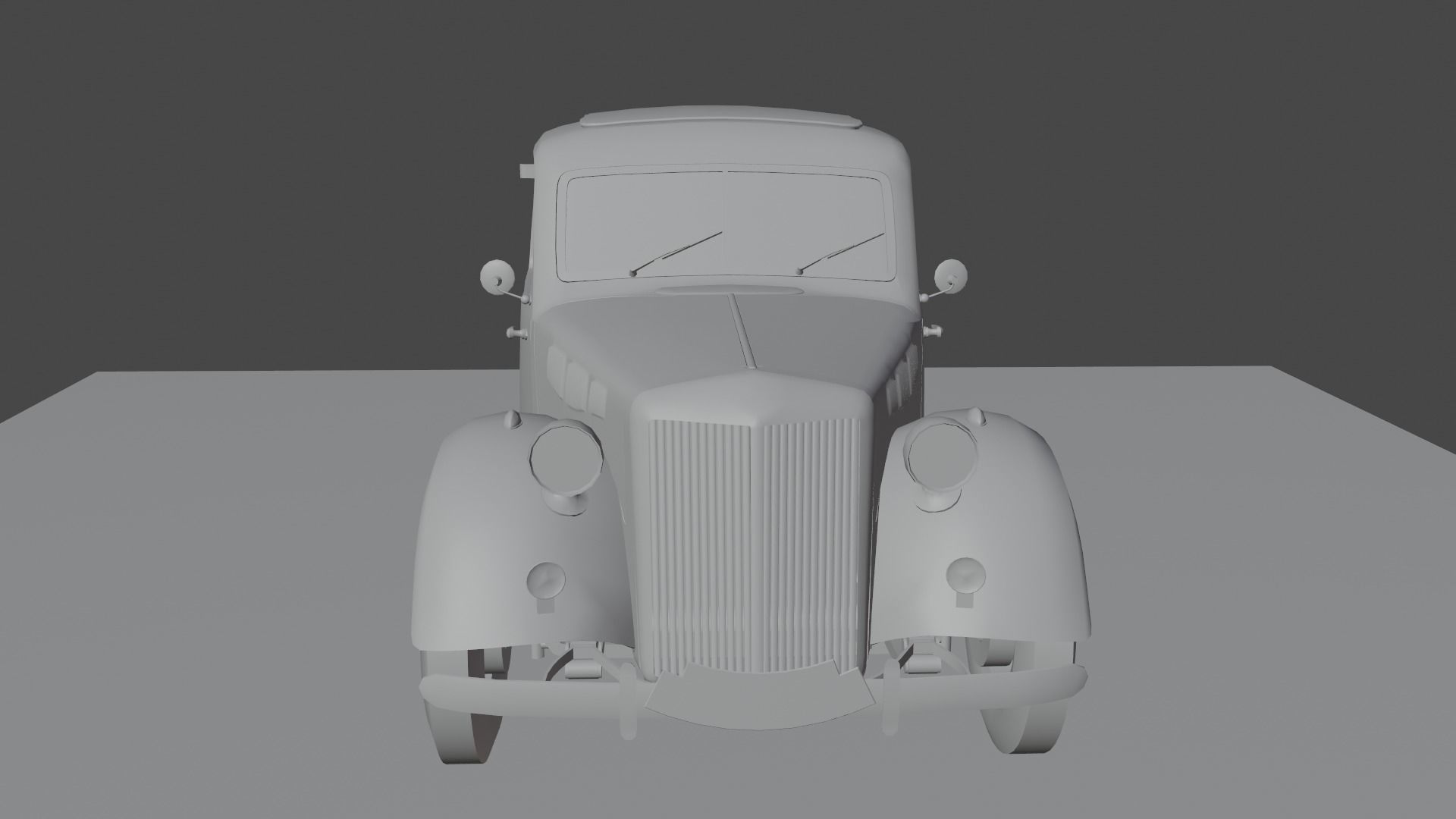 Renault Celtaquatre Low-poly 3D model_38
