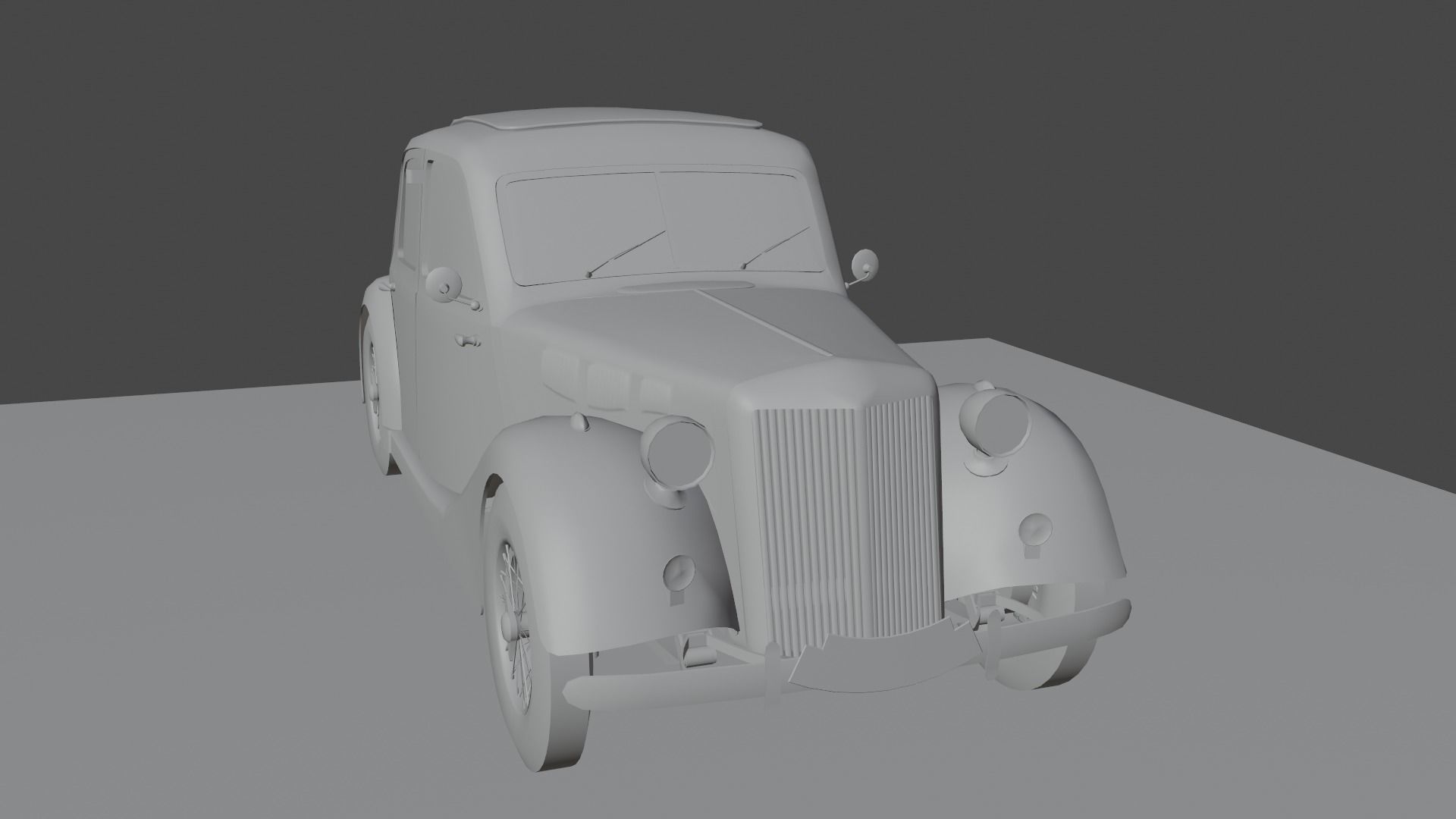 Renault Celtaquatre Low-poly 3D model_36