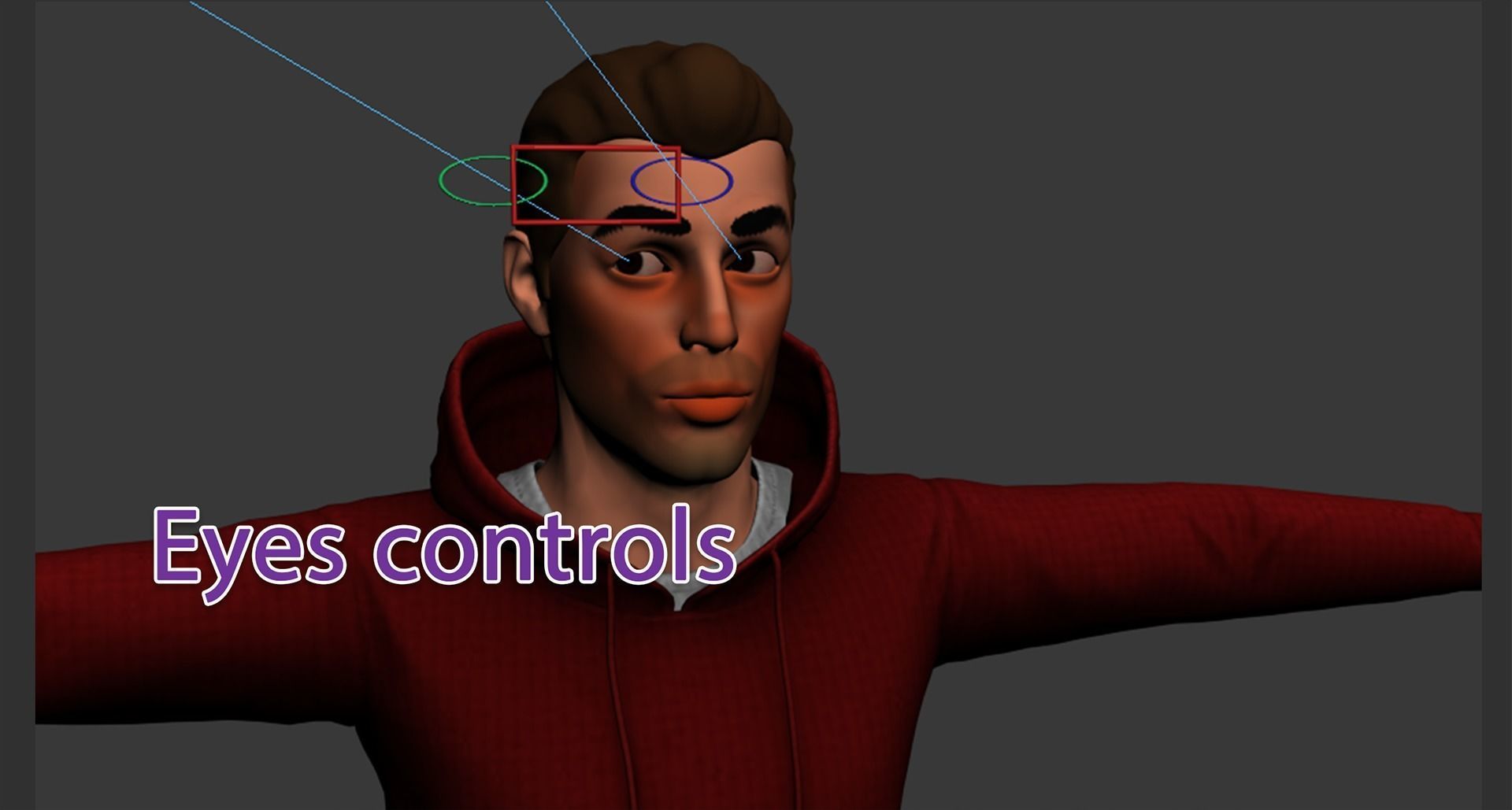 Rigged 3d man model 3D model_7