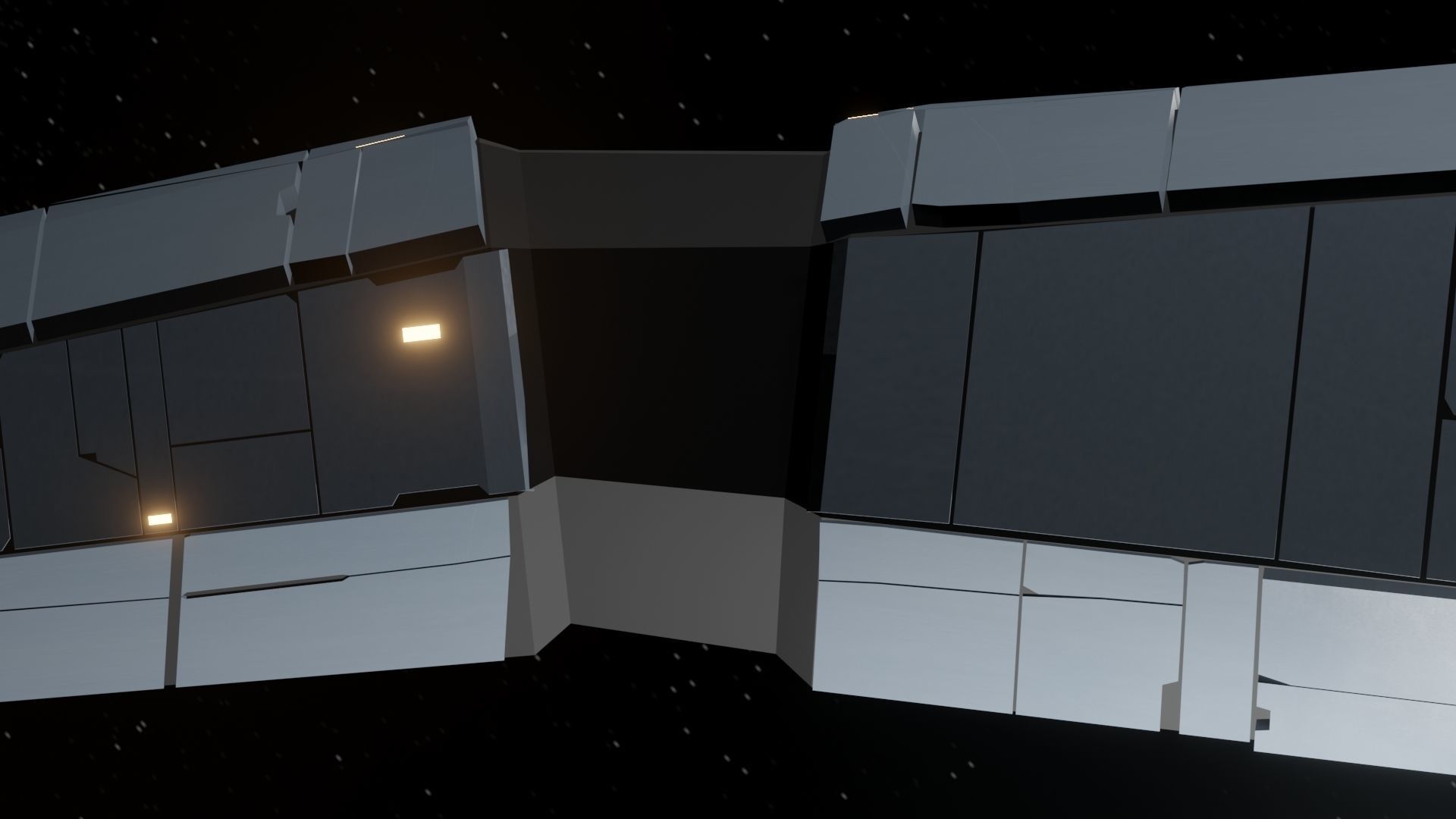 Probe II Spaceship Low-poly 3D model_7