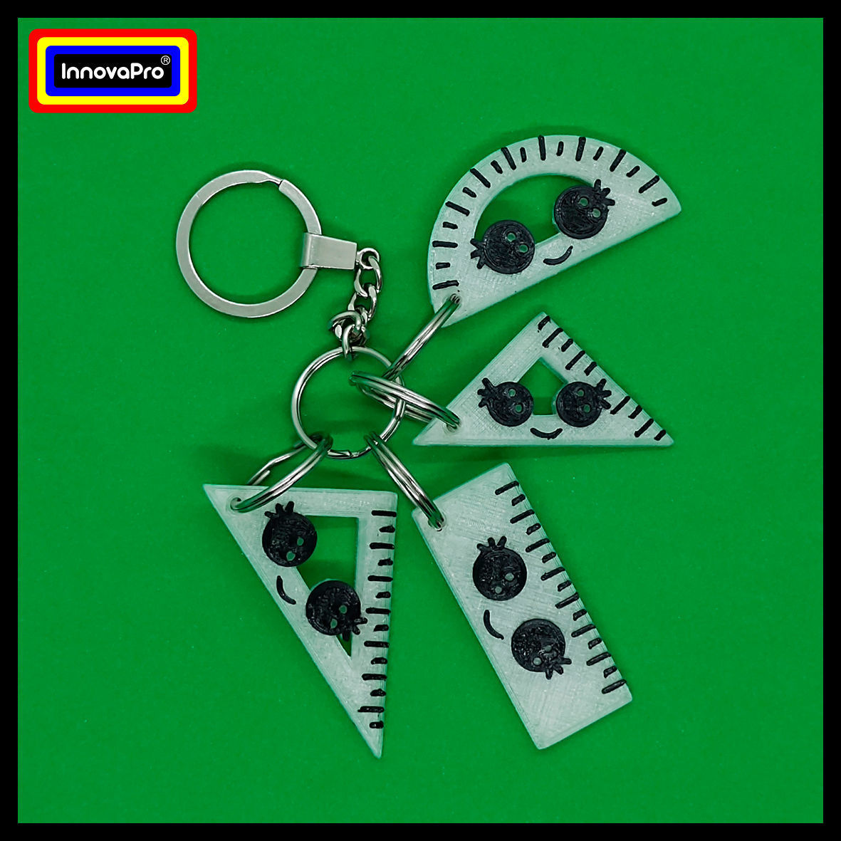 Academics Keychains 3D print model_3