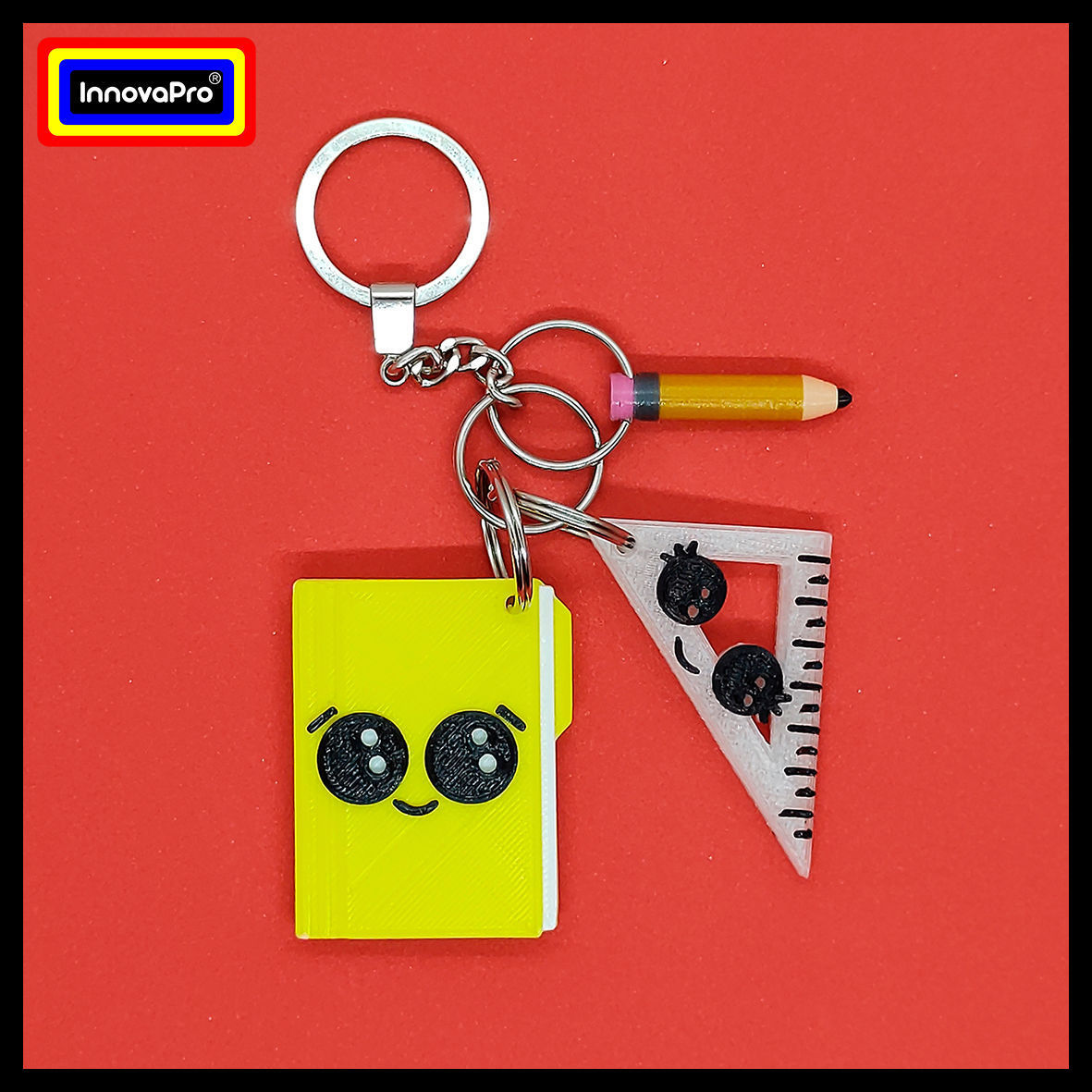 Academics Keychains 3D print model_1