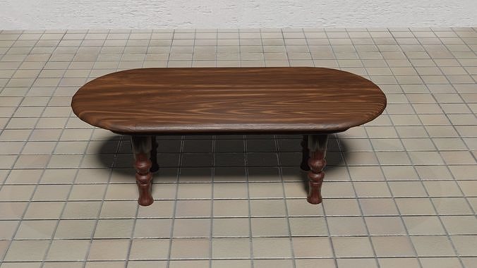 Free Table Free low-poly 3D model