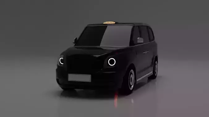 London Taxi-Levc TX 2017 3D Model