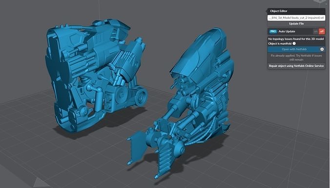 Moto Terminator Scale model 3D print model 7