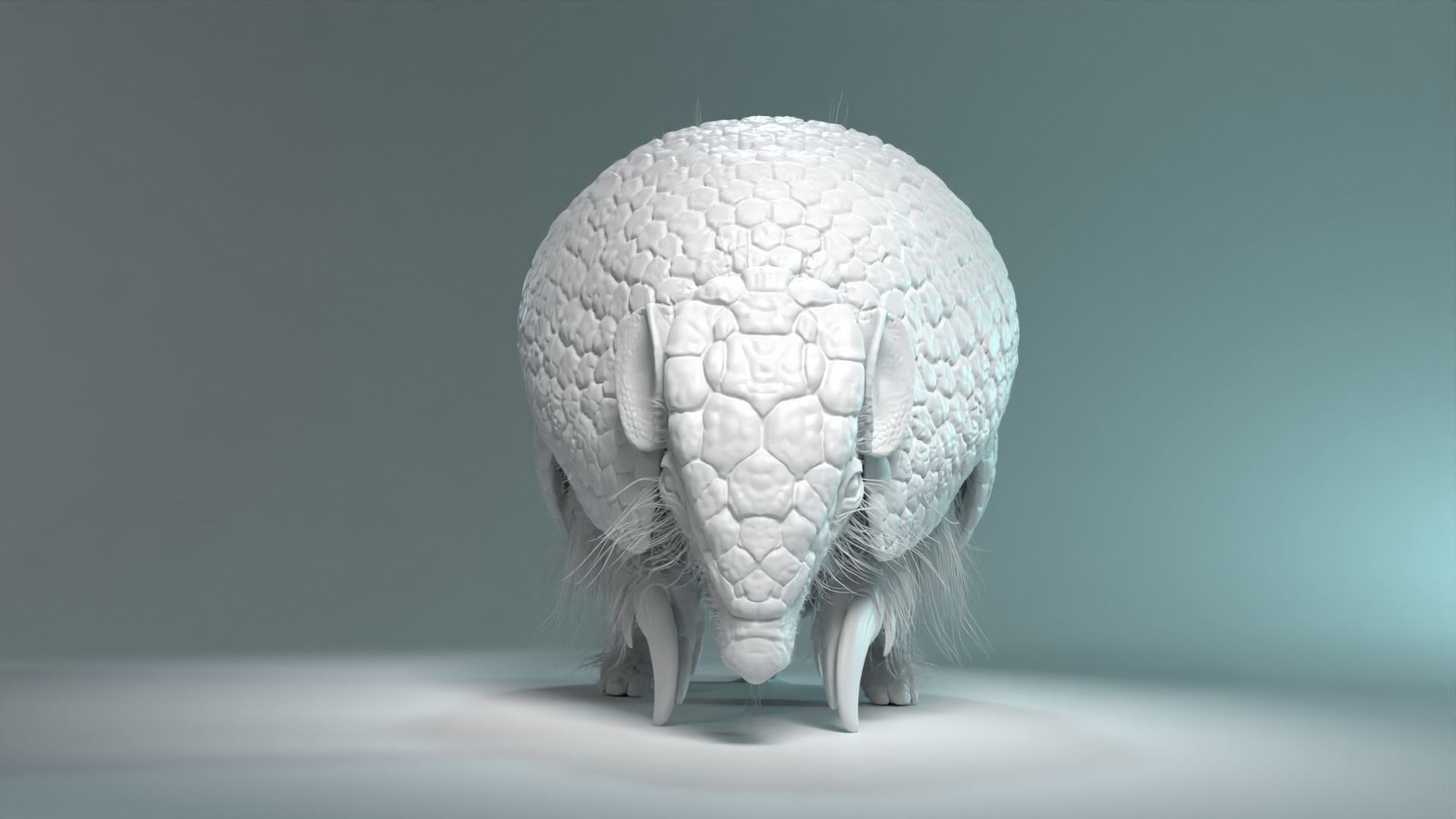 Armadillo Animated  VFX Grace 3D model_9