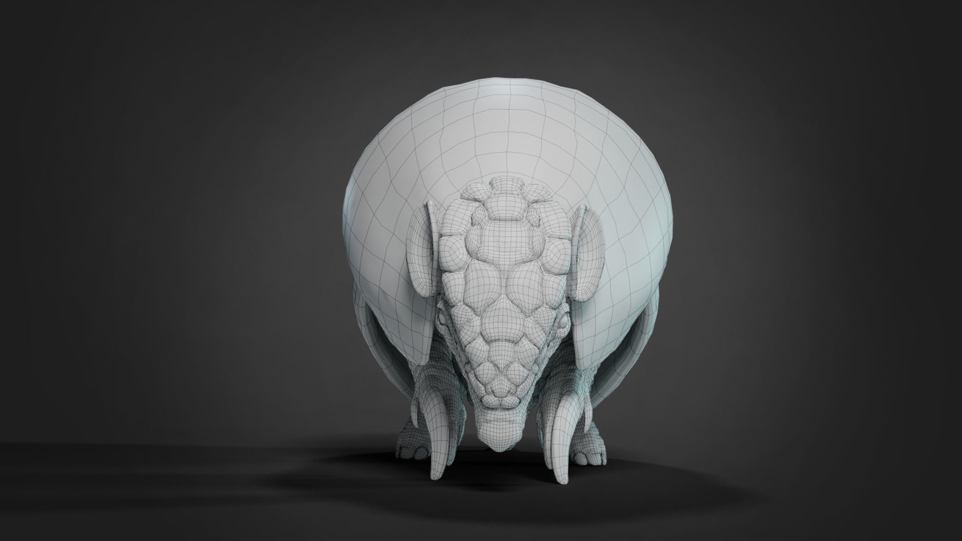 Armadillo Animated  VFX Grace 3D model_13