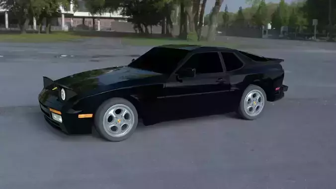 Porsche 944 Turbo HDRI
